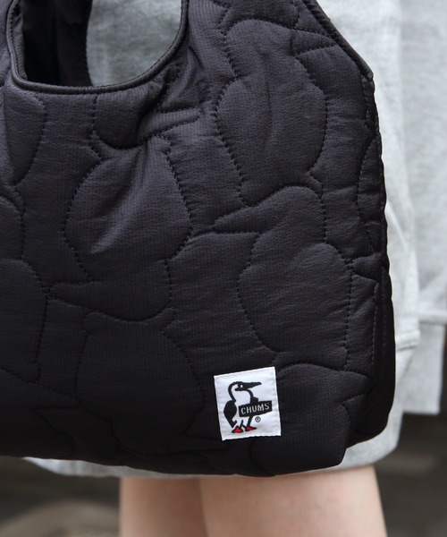 CHUMS(チャムス)の「CHUMS/チャムス ブービー ステッチミニトートバッグ Booby Stitch Mini Tote Bag(ハンドバッグ・レディース・レッド/ブラック/オリーブ・FREE)」の6枚目の写真