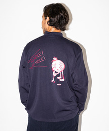 OOPS×RYUAMBE モックネックロングスリーブTシャツ