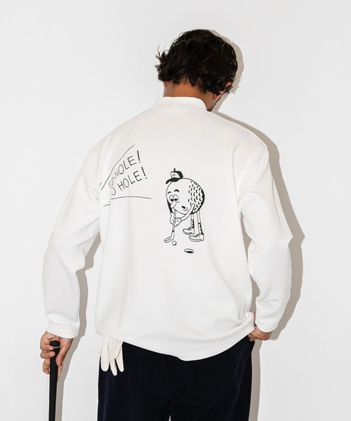 OOPS×RYUAMBE モックネックロングスリーブTシャツ（Tシャツ