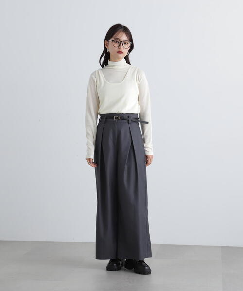 N.（N. Natural Beauty Basic）（エヌエヌナチュラルビューティーベーシック）の「リバーシブルベルト（ベルト・レディース・ベージュ/ブラック・FREE）」の21枚目の写真