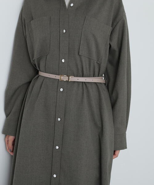 N.（N. Natural Beauty Basic）（エヌエヌナチュラルビューティーベーシック）の「リバーシブルベルト（ベルト・レディース・ベージュ/ブラック・FREE）」の22枚目の写真