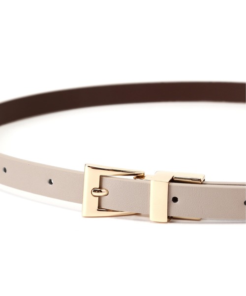 N.（N. Natural Beauty Basic）（エヌエヌナチュラルビューティーベーシック）の「リバーシブルベルト（ベルト・レディース・ベージュ/ブラック・FREE）」の6枚目の写真