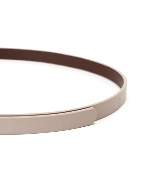 N.（N. Natural Beauty Basic）（エヌエヌナチュラルビューティーベーシック）の「リバーシブルベルト（ベルト・レディース・ベージュ/ブラック・FREE）」の7枚目の写真