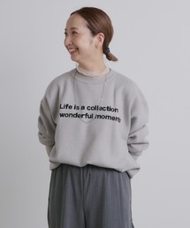 PUAL CE CIN | 【＠sein___000企画】ジャガードロゴニットプルオーバー(ニット/セーター)