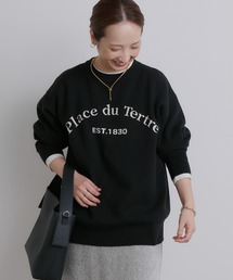 PUAL CE CIN | 【＠sein___000企画】ジャガードロゴニットプルオーバー(ニット/セーター)