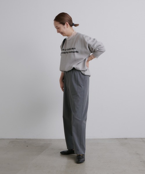 PUAL CE CIN（ピュアルセシン）の「【＠sein___000企画】ジャガードロゴニットプルオーバー（ニット/セーター・レディース・ブラック/ベージュ/グレー/キャメル・FREE）」の13枚目の写真