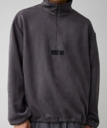 AZUL by moussy | フェウクスウェードハーフジッププルオーバー(スウェット)