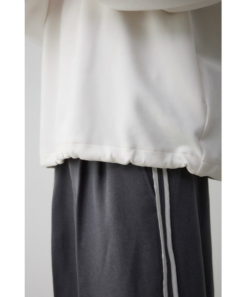 AZUL by moussy(アズールバイマウジー)の「フェウクスウェードハーフジッププルオーバー(スウェット・メンズ・ブラック/グレー/オフホワイト・FREE)」の14枚目の写真