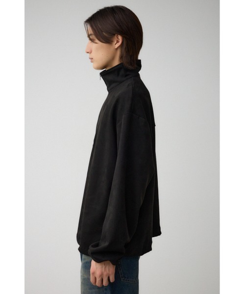 AZUL by moussy(アズールバイマウジー)の「フェウクスウェードハーフジッププルオーバー(スウェット・メンズ・ブラック/グレー/オフホワイト・FREE)」の20枚目の写真
