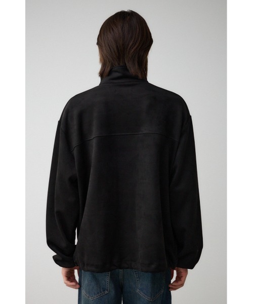 AZUL by moussy(アズールバイマウジー)の「フェウクスウェードハーフジッププルオーバー(スウェット・メンズ・ブラック/グレー/オフホワイト・FREE)」の21枚目の写真