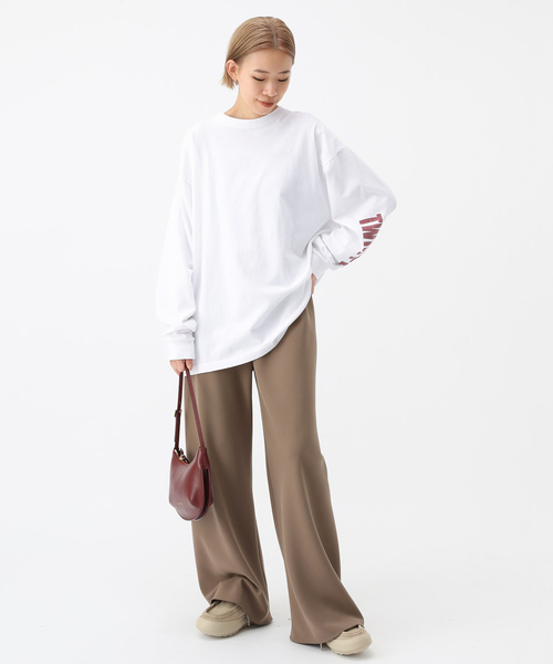 MANU ATELIER(マニュ アトリエ)の「【MANU ATELIER/マニュ アトリエ】Half moon BAG(burgundy)(ハンドバッグ・レディース・ボルドー・FREE)」の6枚目の写真