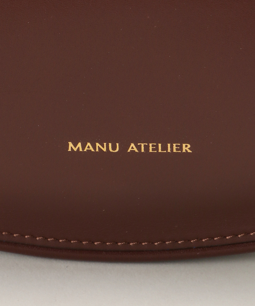 MANU ATELIER(マニュ アトリエ)の「【MANU ATELIER/マニュ アトリエ】Half moon BAG(burgundy)(ハンドバッグ・レディース・ボルドー・FREE)」の14枚目の写真