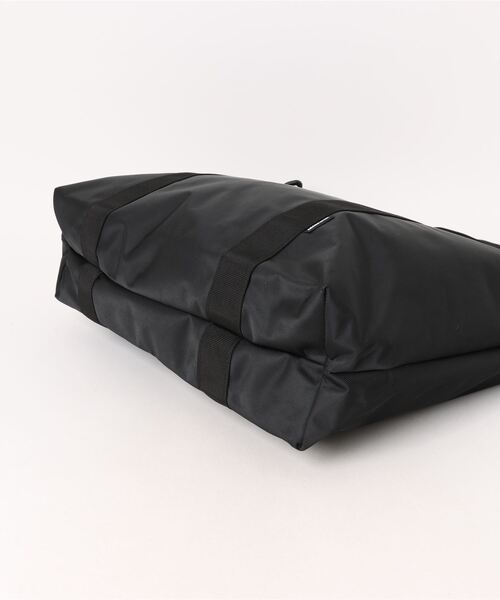 ADAM PATEK(アダムパテック)の「【Km】【it】【ADAMPATEK】firm polyester tote bag/ポリエステルビッグトートバッグ(トートバッグ・メンズ・カーキ/ブラック・FREE)」の4枚目の写真