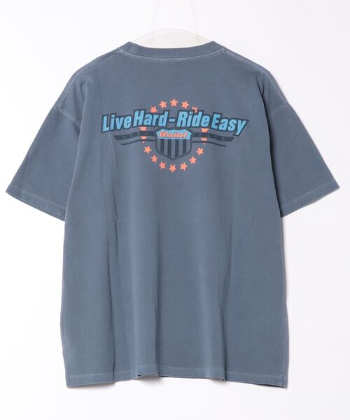 roial(ロイアル)の「DESIGN TEE/ROIAL(ロイアル)アメカジヴィンテージ風ロゴプリントTシャツ半袖(Tシャツ/カットソー・レディース・グレー/ブラック/ネイビー・SMALL/MEDIUM)」の7枚目の写真