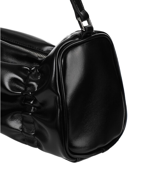 STANDOIL（スタンドオイル）の「STAND OIL（スタンドオイル）PLEATS BAG（ショルダーバッグ・レディース・ライトイエロー系/ブラック・00）」の8枚目の写真