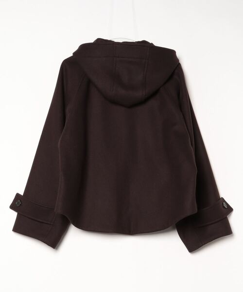 THE SHINZONE(ザ シンゾーン)の「THE SHINZONE SHORT DUFFLE COAT 24AMSCO06(ダッフルコート・レディース・ブラック/ブラウン・FREE)」の4枚目の写真