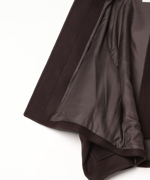 THE SHINZONE(ザ シンゾーン)の「THE SHINZONE SHORT DUFFLE COAT 24AMSCO06(ダッフルコート・レディース・ブラック/ブラウン・FREE)」の5枚目の写真