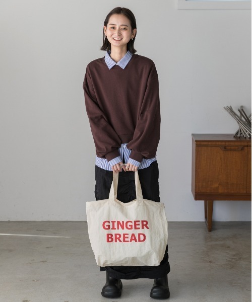 ad thie（アドティエ）の「ロゴデザイン カラートートバッグ（トートバッグ・レディース・ブラック/アイボリー系2/ピンク/レッド/ブラウン/アイボリー系1・FREE）」の21枚目の写真