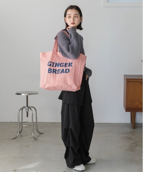 ad thie（アドティエ）の「ロゴデザイン カラートートバッグ（トートバッグ・レディース・ブラック/アイボリー系2/ピンク/レッド/ブラウン/アイボリー系1・FREE）」の22枚目の写真