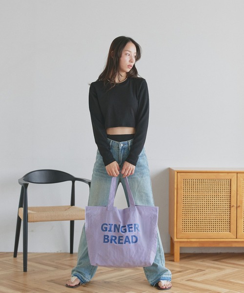 ad thie（アドティエ）の「ロゴデザイン カラートートバッグ（トートバッグ・レディース・ブラック/アイボリー系2/ピンク/レッド/ブラウン/アイボリー系1/パープル・FREE）」の19枚目の写真