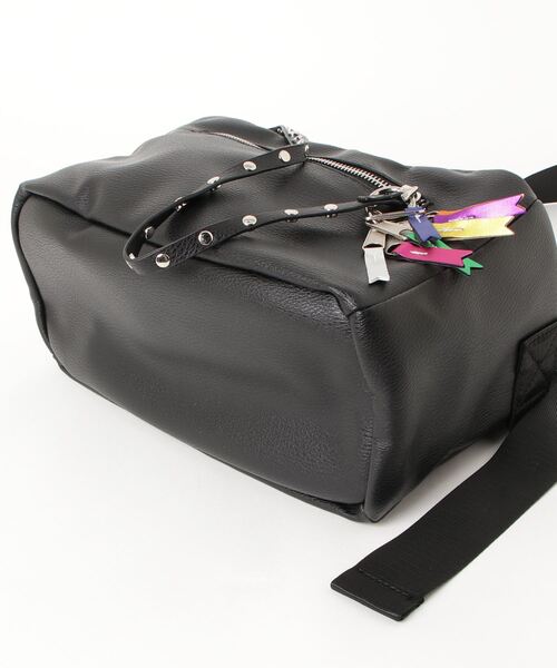 COMMON WARE(コモンウェアー)の「EM:cheek studs body bag スタッズボディバッグ(ボディバッグ/ウエストポーチ・レディース・ブラック/グレー/ブルー・FREE)」の22枚目の写真