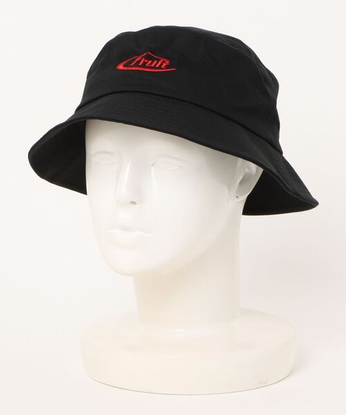 FRUIT OF THE LOOM(フルーツオブザルーム)の「【FRUIT OF THE LOOM】EMBROIDERY BUCKET HAT(ハット・レディース・ブラック/ベージュ・FREE)」の9枚目の写真