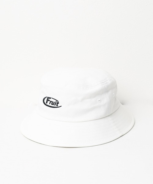 FRUIT OF THE LOOM(フルーツオブザルーム)の「【FRUIT OF THE LOOM】EMBROIDERY BUCKET HAT(ハット・レディース・ブラック/ベージュ・FREE)」の5枚目の写真