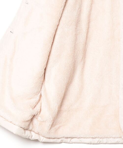 mitis（ミティス）の「mitis コーデュロイ襟 裏ボアウェーブキルトブルゾン（ブルゾン・レディース・ベージュ/ライトカーキ/アイボリー/ブラック・M）」の6枚目の写真