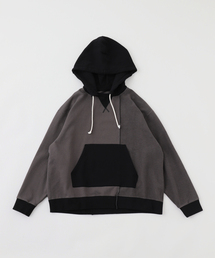 Name./ネーム ASYMMETRIC SWITCHING HOODIE
