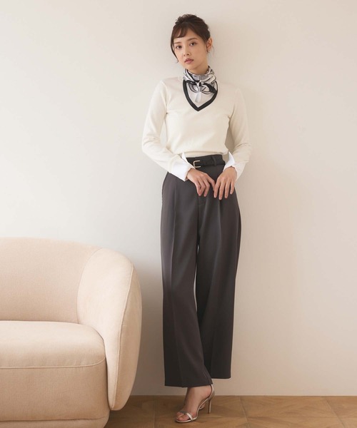 Edit Sheen（エディットシーン）の「ブライドルプリントスカーフ（ストール/ショール・レディース・グレー/レッド/オレンジ/グリーン・FREE）」の12枚目の写真