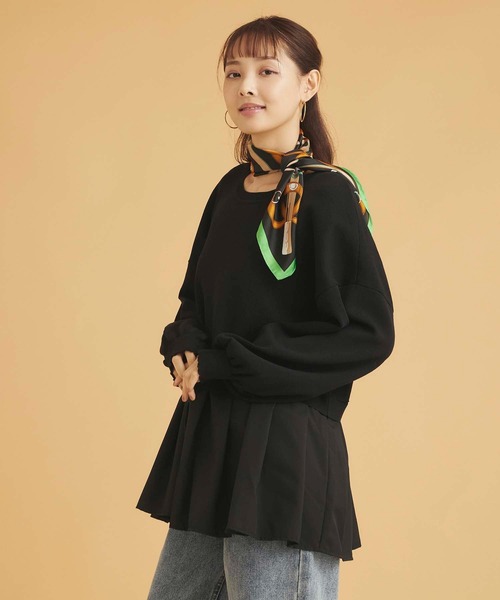 Edit Sheen（エディットシーン）の「ブライドルプリントスカーフ（ストール/ショール・レディース・グレー/レッド/オレンジ/グリーン・FREE）」の18枚目の写真