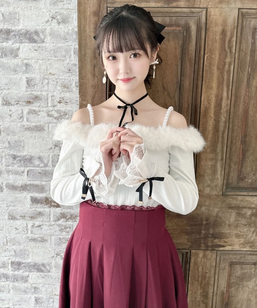 【限定値下げ】web完売 thetoe オフショルトップス 限定値下げ】web完売 thetoe オフショルトップス - メルカリ