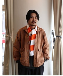 fridge（フリッジ）の「【Football Scarf】フットボールマフラー Border（マフラー）」