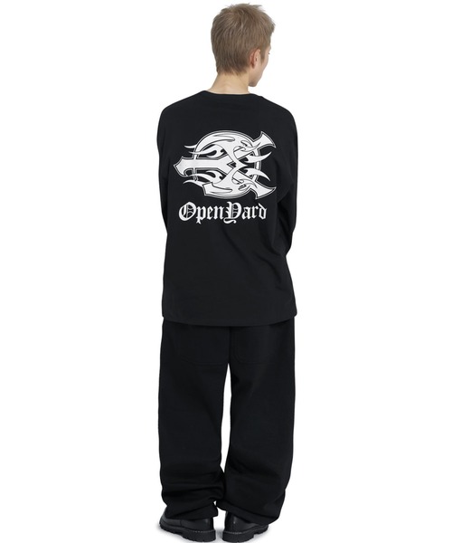 OY（オーワイ）の「『OY/オーワイ』 TRIBAL LOGO L/S TEE/トライバルロゴ長袖カットソー（Tシャツ/カットソー・レディース・ホワイト/ブラック・FREE）」の9枚目の写真