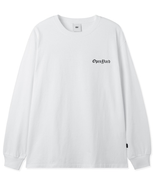 ★OY★BLAZE LOGO LONG SLEEVE-WHITE★正規品/韓国直送料込/人気 72948088b_b_06_500.jpg