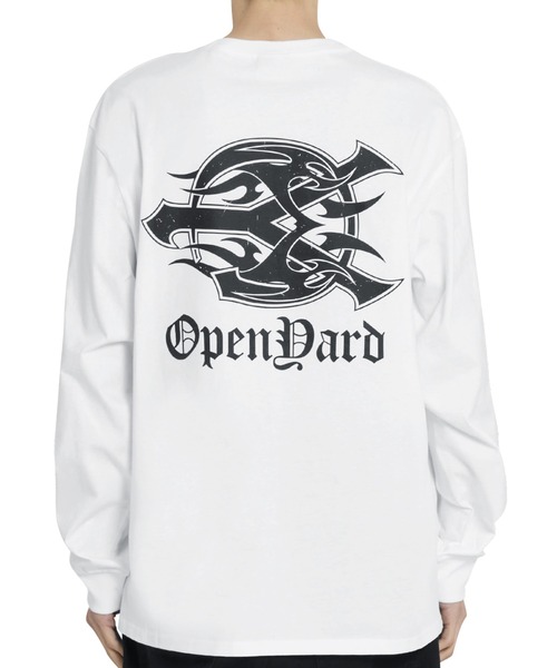 ★OY★TRIBAL LOGO L/S TEE - BLACK★正規品/韓国直送料込/人気 OY/オーワイ』 TRIBAL LOGO L/S TEE/トライバルロゴ長袖