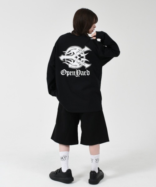 OY/オーワイ』 TRIBAL LOGO L/S TEE/トライバルロゴ長袖