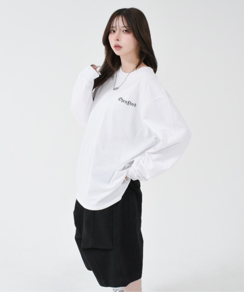 OY/オーワイ』 TRIBAL LOGO L/S TEE/トライバルロゴ長袖