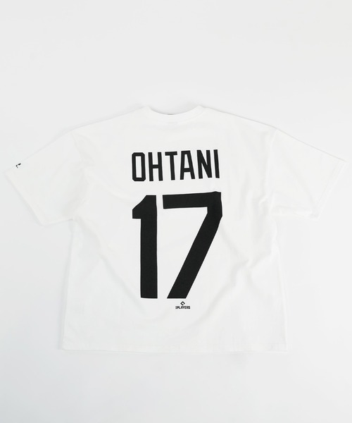 Fanatics(ファナティクス)の「【ムラサキスポーツ限定】Fanatics/ファナティクス 大谷翔平 N&N MLB野球 ドジャース 半袖Tシャツ ML0125SS0011(Tシャツ/カットソー・メンズ・ブラウン/ホワイト系その他3/ホワイト系その他/ホワイト×グリーン/ホワイト×ブラック/ブラック/ホワイト系その他4/ホワイト系その他2/ホワイト系その他5・M/L/XL)」の1枚目の写真