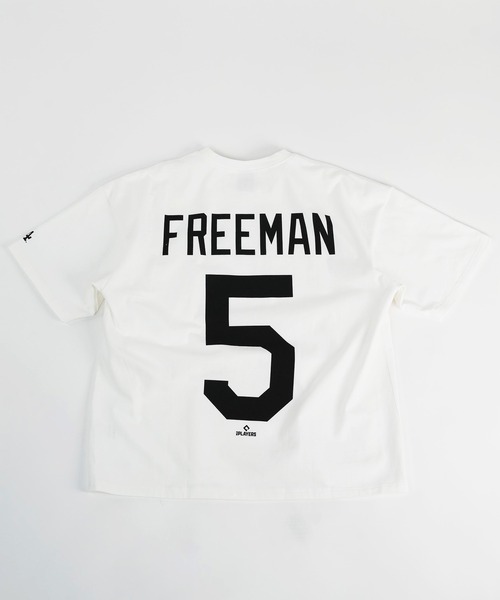 Fanatics(ファナティクス)の「【ムラサキスポーツ限定】Fanatics/ファナティクス 大谷翔平 N&N MLB野球 ドジャース 半袖Tシャツ ML0125SS0011(Tシャツ/カットソー・メンズ・ブラウン/ホワイト系その他3/ホワイト系その他/ホワイト×グリーン/ホワイト×ブラック/ブラック/ホワイト系その他4/ホワイト系その他2/ホワイト系その他5・M/L/XL)」の4枚目の写真