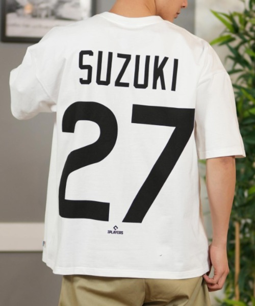 Fanatics(ファナティクス)の「【ムラサキスポーツ限定】Fanatics/ファナティクス 大谷翔平 N&N MLB野球 ドジャース 半袖Tシャツ ML0125SS0011(Tシャツ/カットソー・メンズ・ブラウン/ホワイト系その他3/ホワイト系その他/ホワイト×グリーン/ホワイト×ブラック/ブラック/ホワイト系その他4/ホワイト系その他2/ホワイト系その他5・M/L/XL)」の6枚目の写真