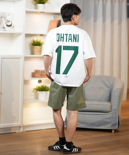 Fanatics(ファナティクス)の「【ムラサキスポーツ限定】Fanatics/ファナティクス 大谷翔平 N&N MLB野球 ドジャース 半袖Tシャツ ML0125SS0011(Tシャツ/カットソー・メンズ・ブラウン/ホワイト系その他3/ホワイト系その他/ホワイト×グリーン/ホワイト×ブラック/ブラック/ホワイト系その他4/ホワイト系その他2/ホワイト系その他5・M/L/XL)」の11枚目の写真