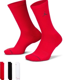 JORDAN BRAND | JORDAN BRAND ED CUSH POLY CREW SOCKS 3PR 144 DX9632(ソックス/靴下)