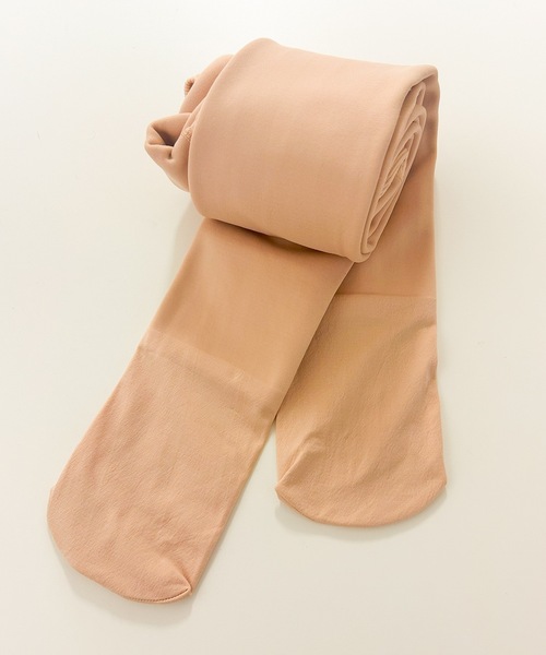 DiamondHearts（ダイヤモンドハーツ）の「裏起毛　極暖タイツ　ハイウエストTYPE（タイツ/ストッキング・レディース・ベージュ/ブラック・FREE）」の5枚目の写真