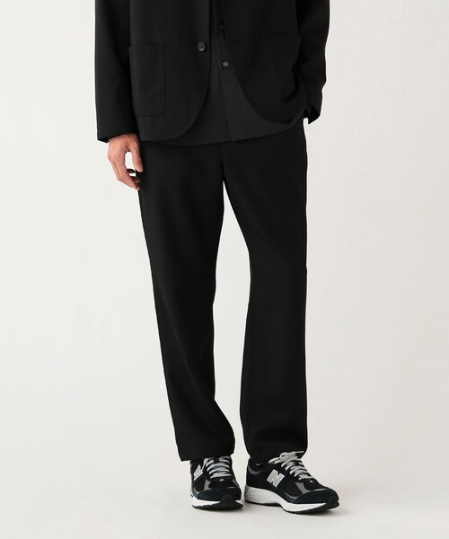 BEAMS HEART（ビームスハート）の「シャークスキン テーパード パンツ（スラックス・メンズ・ブラック/ネイビー/ベージュ・M/S/XL/L）」の12枚目の写真