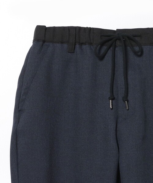 BEAMS HEART（ビームスハート）の「シャークスキン テーパード パンツ（スラックス・メンズ・ブラック/ネイビー/ベージュ・M/S/XL/L）」の20枚目の写真