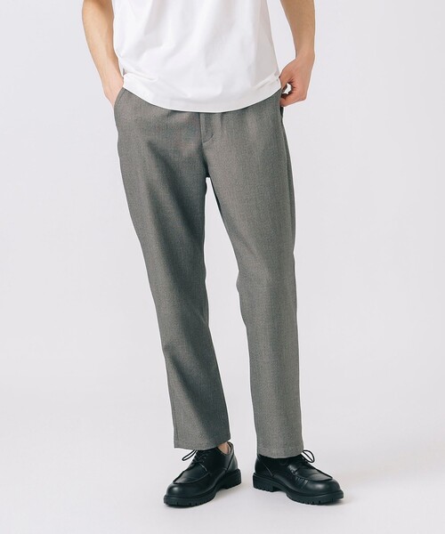 シャークスキン テーパード パンツ（スラックス）｜BEAMS HEART