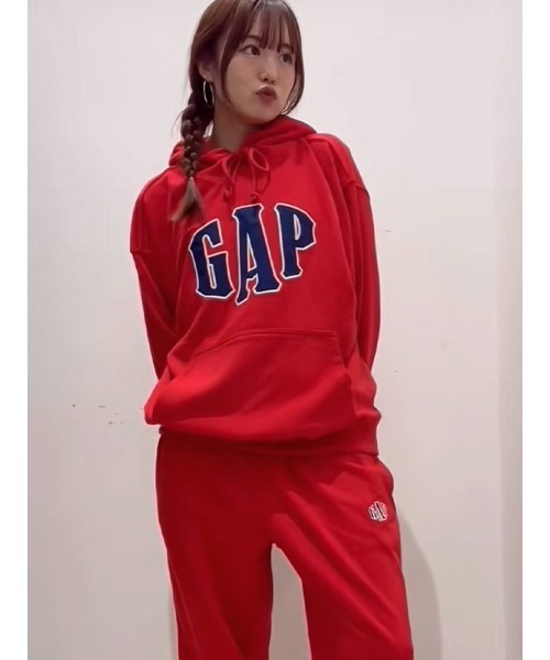 新品GAPギャップビンテージソフトセットアップ サイズL セール】ヴィンテージソフト オーバーサイズ GAPロゴパーカー