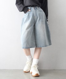 デニムハーフパンツ