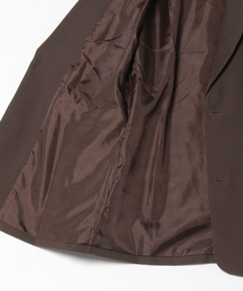 WEGO（ウィゴー）の「WEGO/【セットアップ対応】ベーシックテーラードジャケット（テーラードジャケット・レディース・ホワイト/ブラウン/ブラック・SMALL/LARGE/MEDIUM）」の21枚目の写真